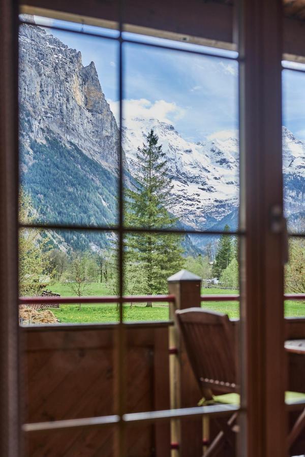 Apartment Mountain View, Luxury, Spacious With Best Views Lauterbrunnen Exteriör bild