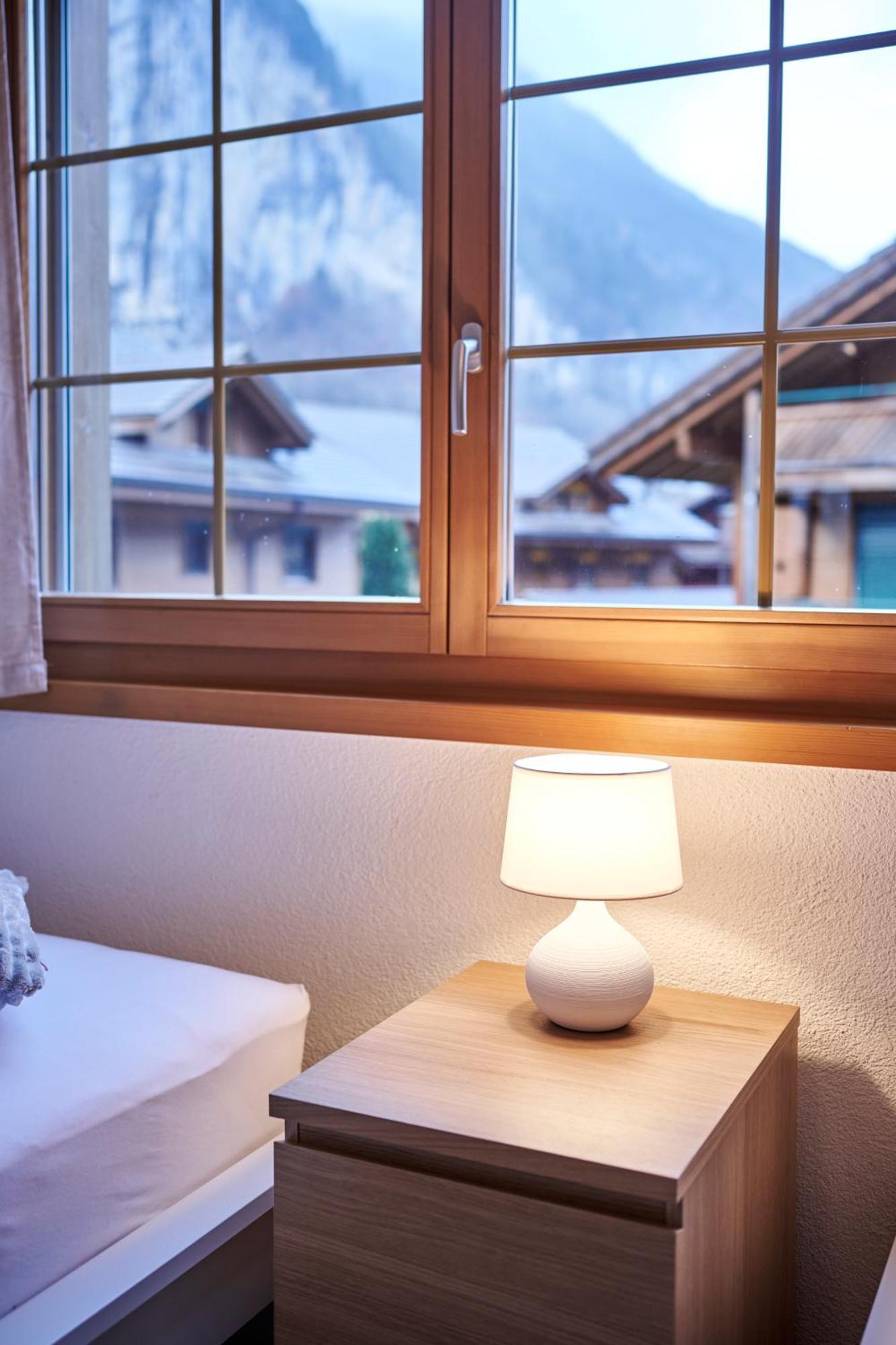Apartment Mountain View, Luxury, Spacious With Best Views Lauterbrunnen Exteriör bild