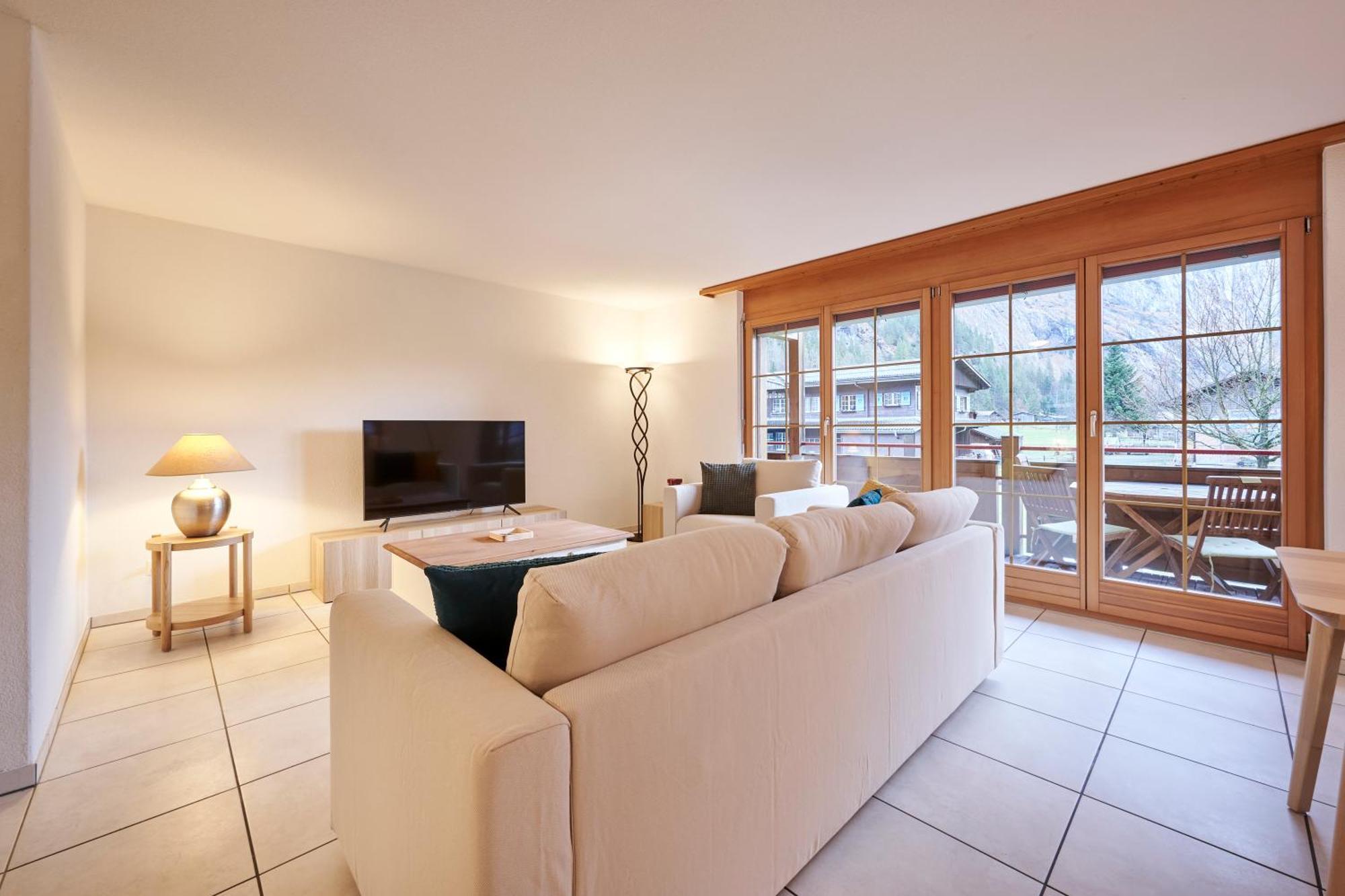 Apartment Mountain View, Luxury, Spacious With Best Views Lauterbrunnen Exteriör bild