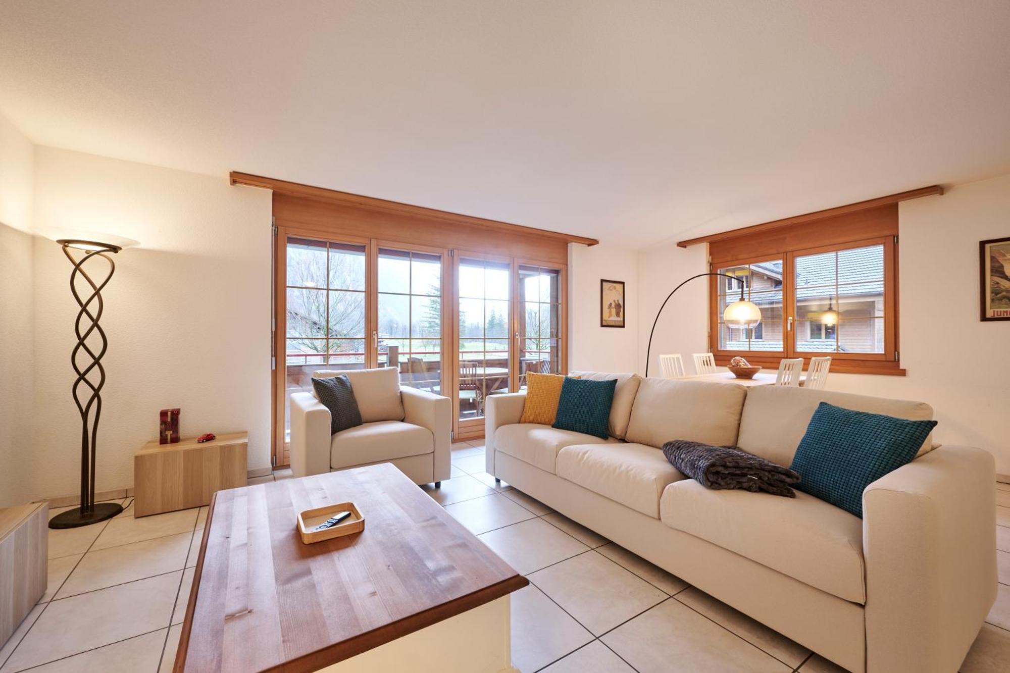 Apartment Mountain View, Luxury, Spacious With Best Views Lauterbrunnen Exteriör bild