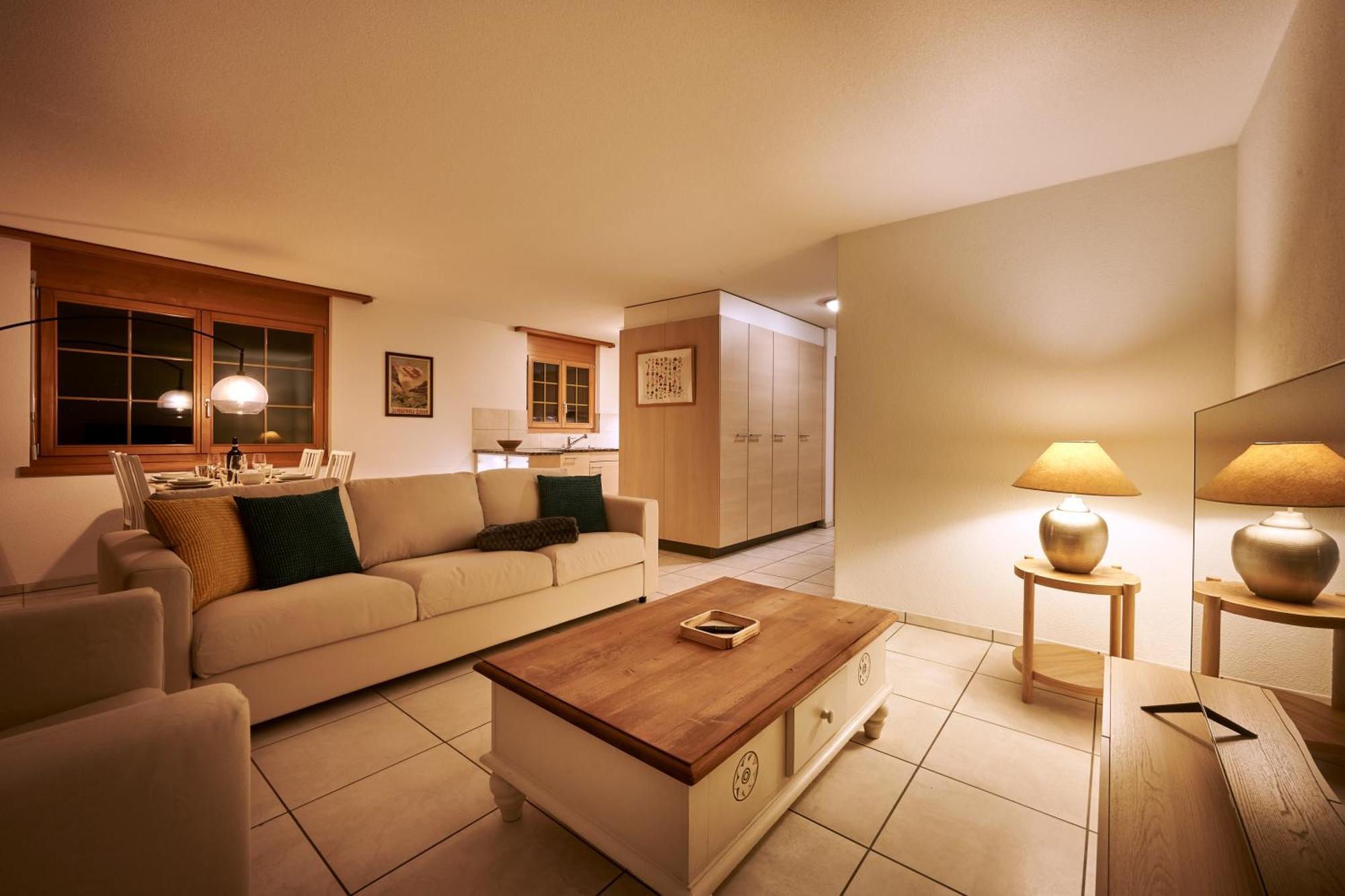 Apartment Mountain View, Luxury, Spacious With Best Views Lauterbrunnen Exteriör bild
