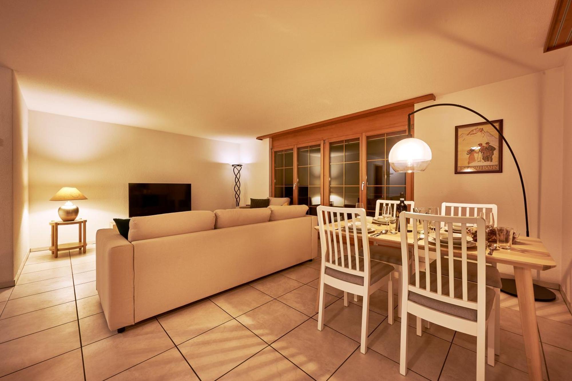 Apartment Mountain View, Luxury, Spacious With Best Views Lauterbrunnen Exteriör bild