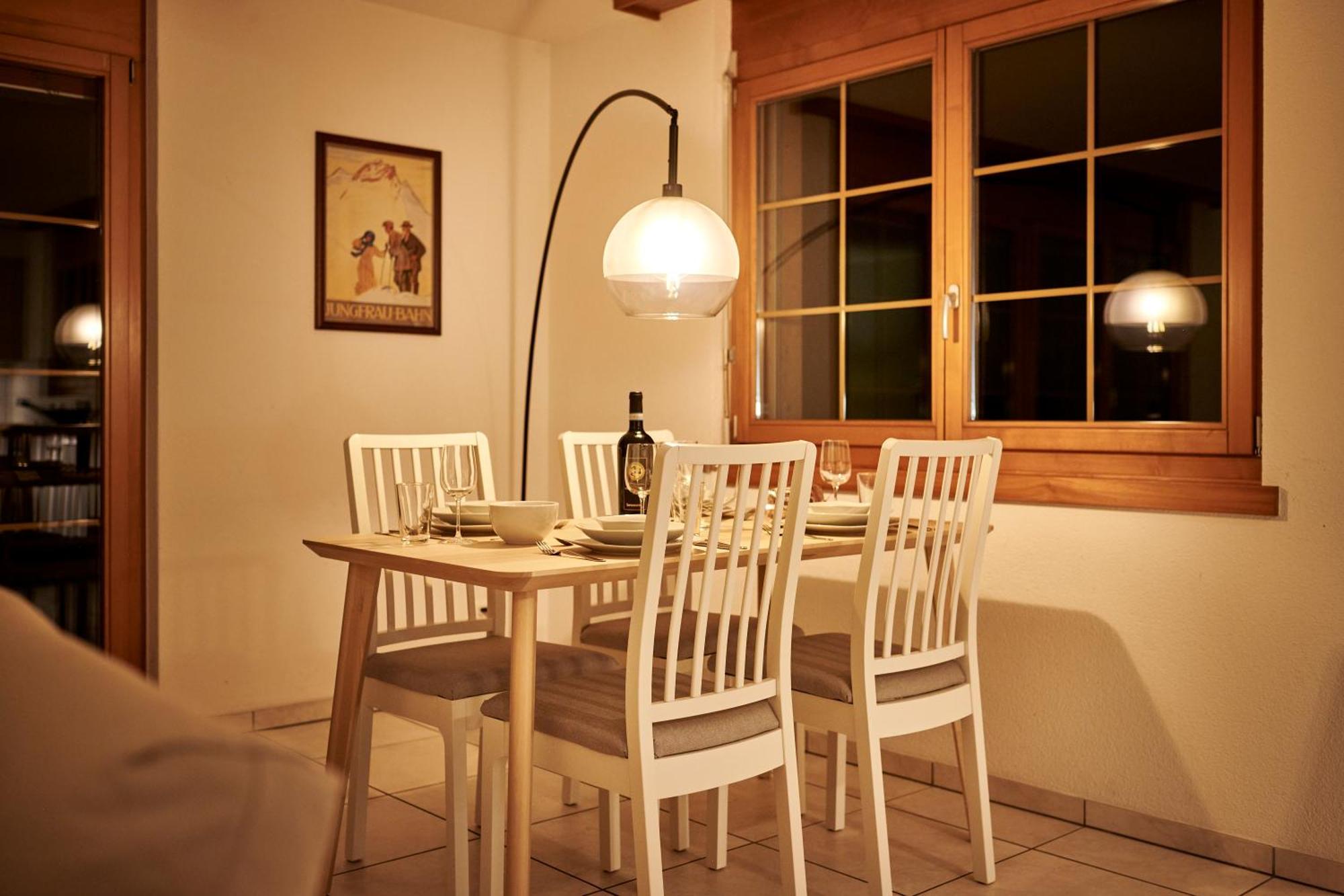 Apartment Mountain View, Luxury, Spacious With Best Views Lauterbrunnen Exteriör bild