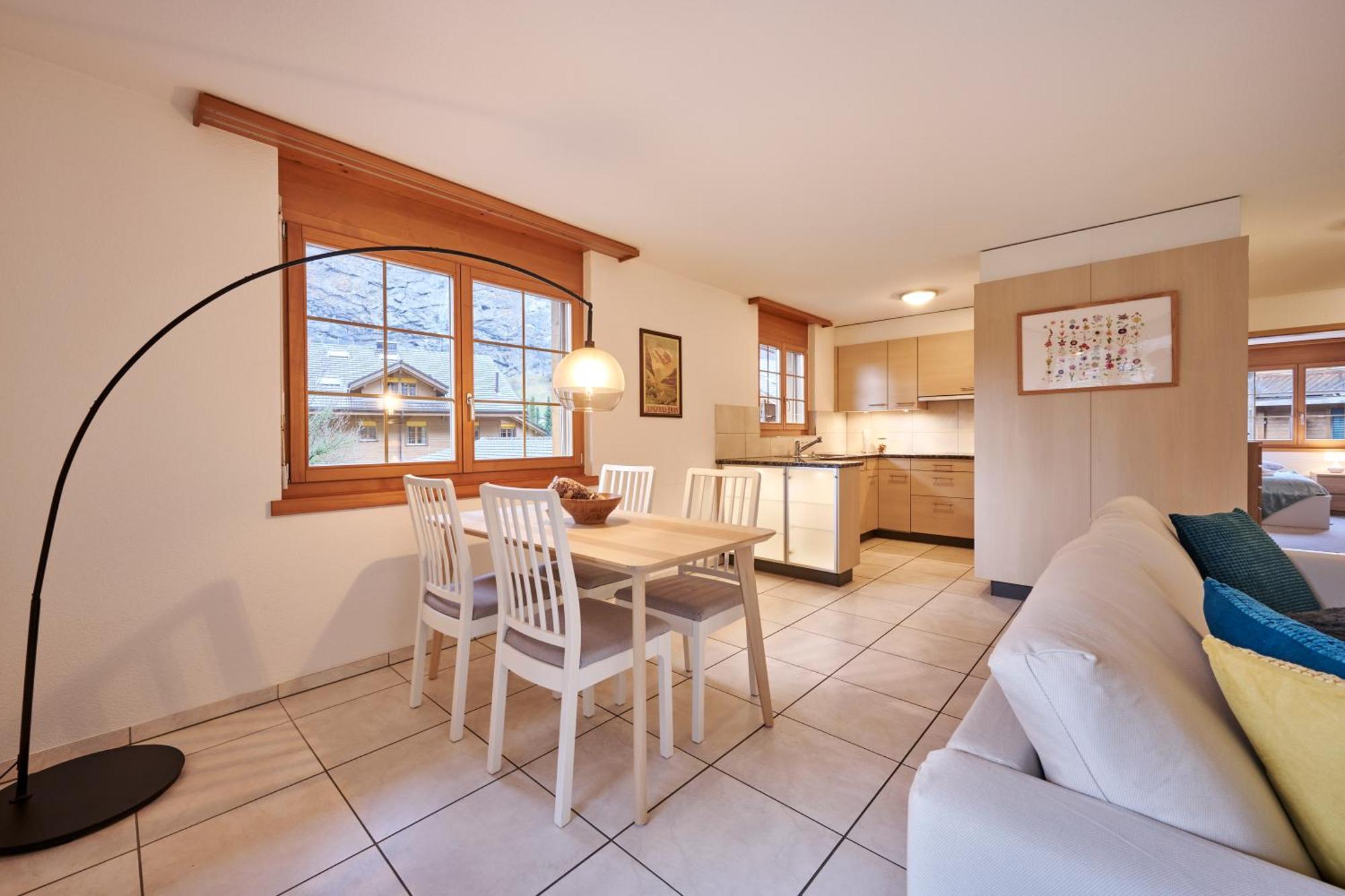 Apartment Mountain View, Luxury, Spacious With Best Views Lauterbrunnen Exteriör bild